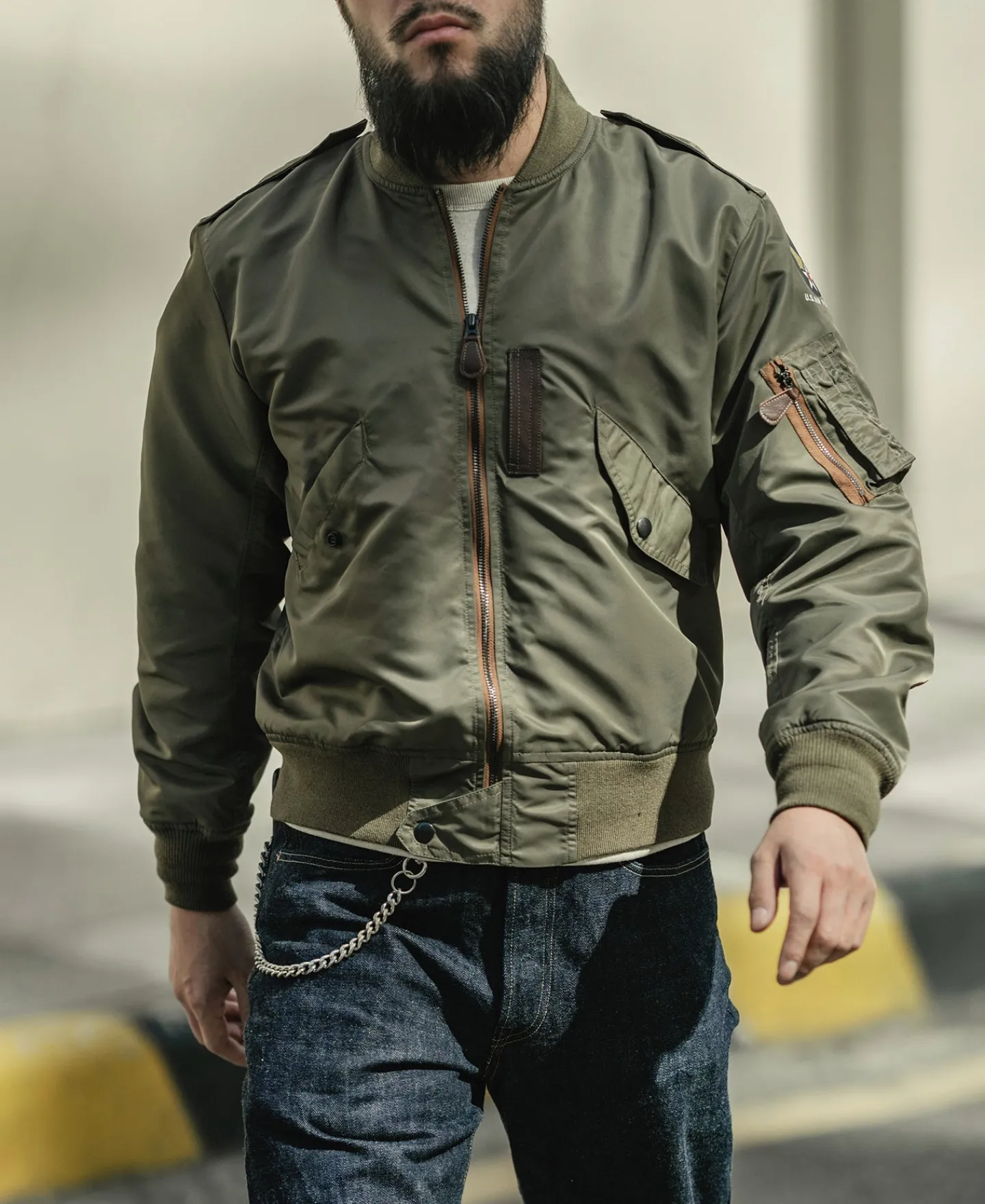 Bronson Mfg US Air Force Type L-2 Flight Jacket> Jackets & Coats