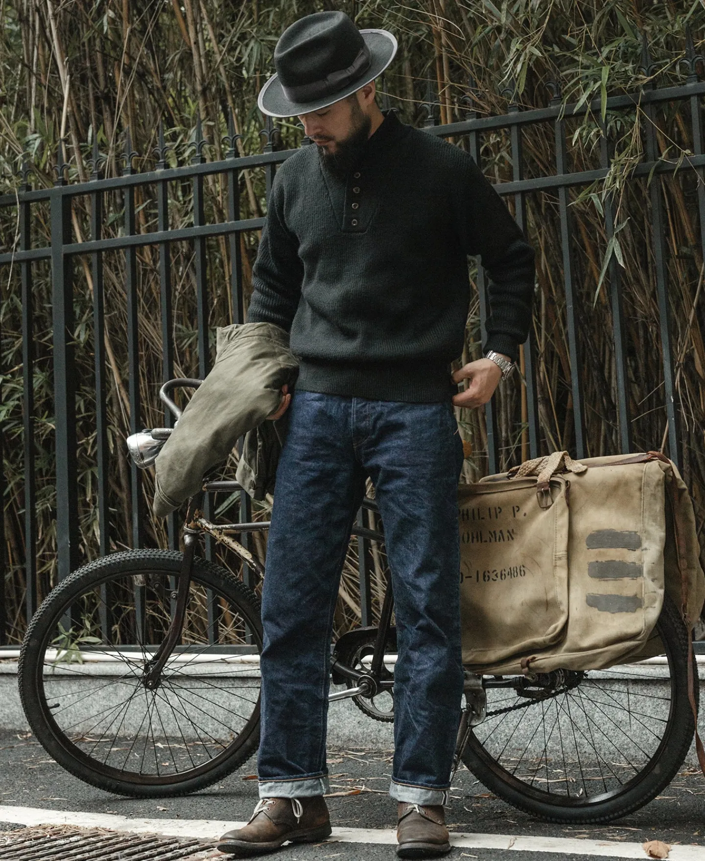 Bronson Mfg US Army High Neck Wool Sweater -> Knitwear