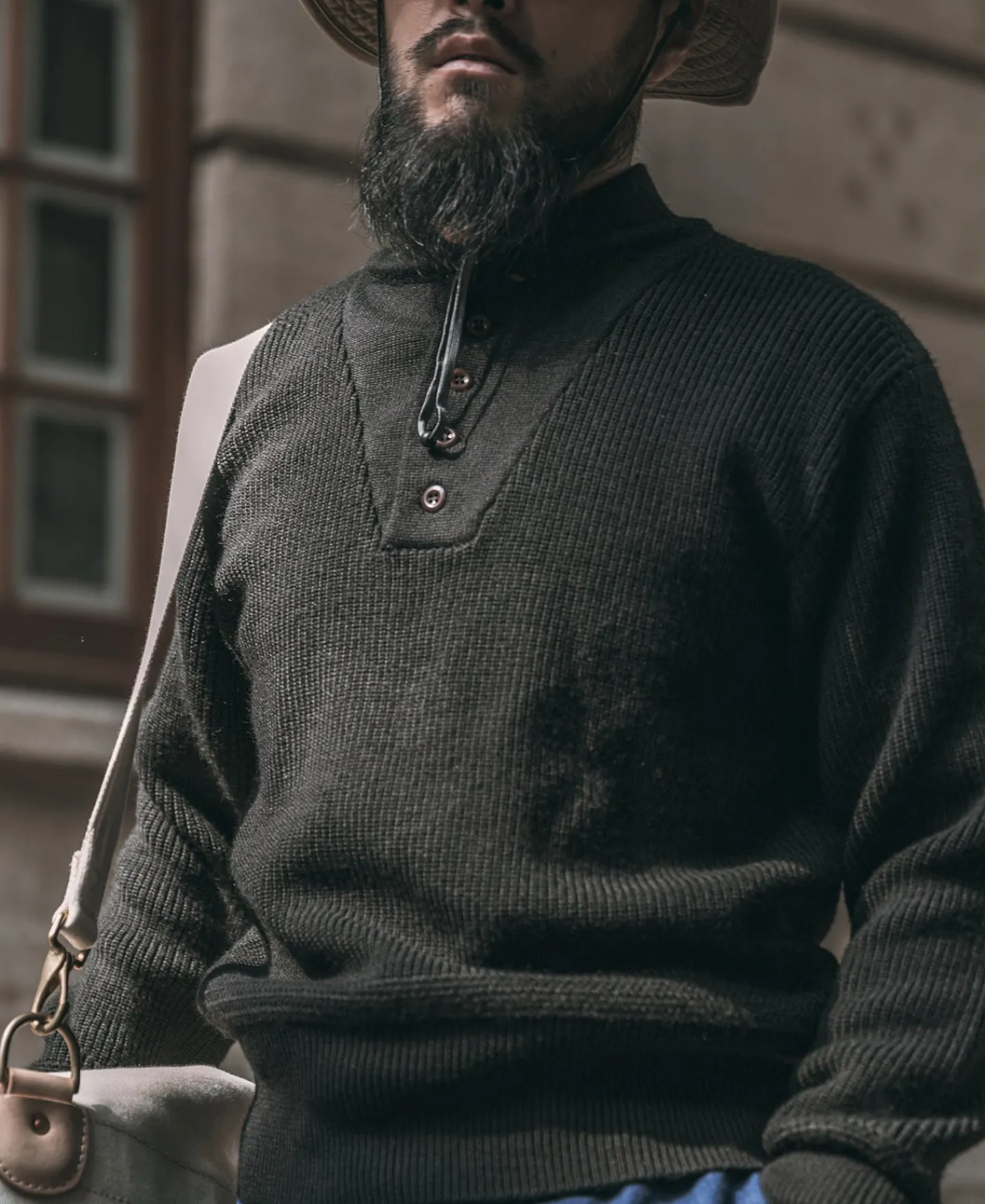 Bronson Mfg US Army High Neck Wool Sweater -> Knitwear