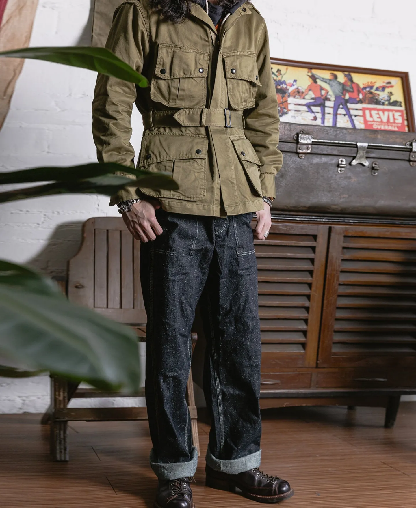 Bronson Mfg US Army M-42 Airborne Paratrooper Jacket> Jackets & Coats