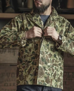 Bronson Mfg US Army M-43 Camo Jacket><noscript><img width=