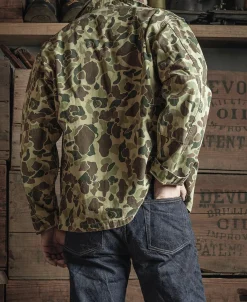 Bronson Mfg US Army M-43 Camo Jacket><noscript><img width=
