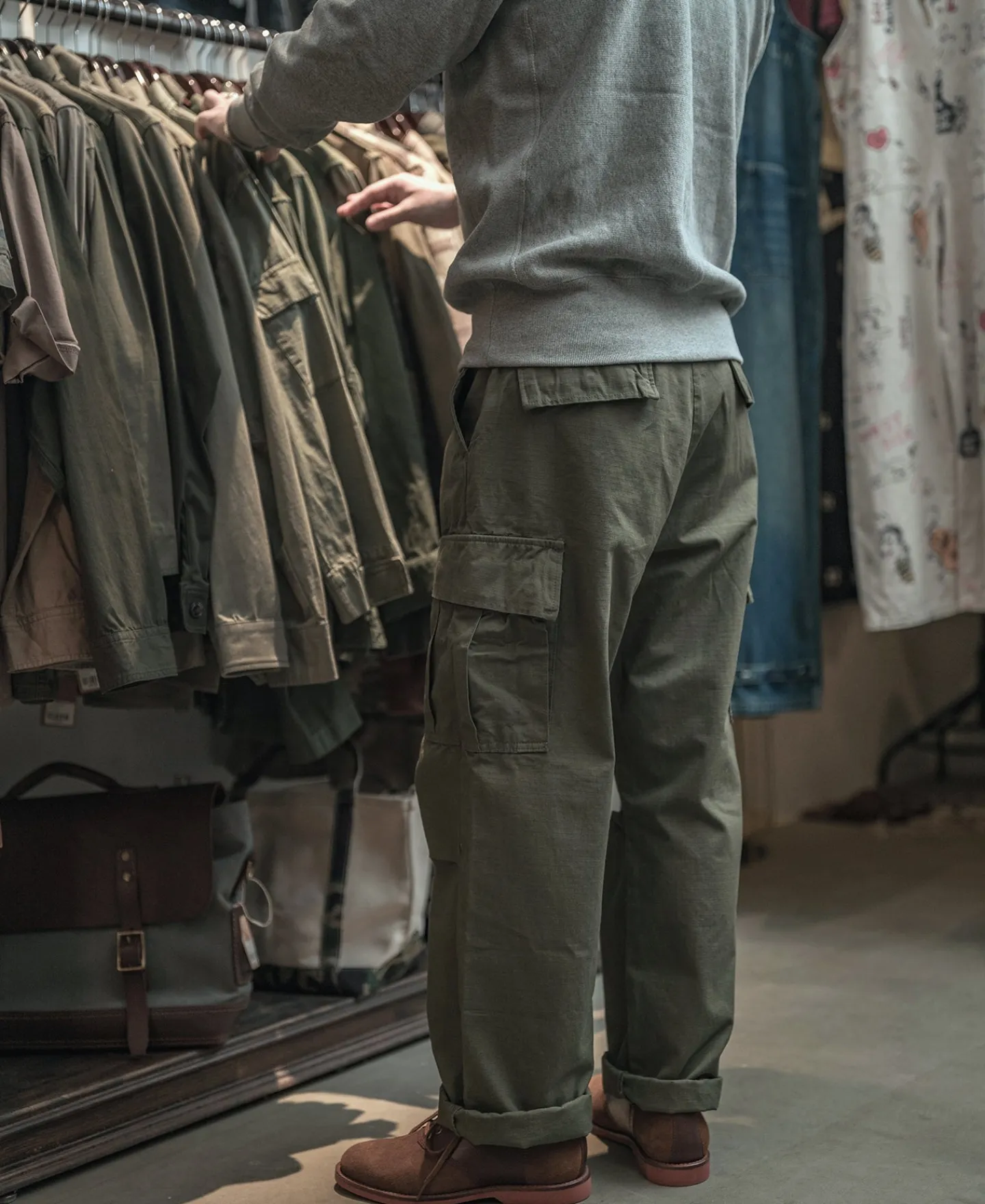 Bronson Mfg US Army 5th Model Tropical Jungle Fatigue Pants> Pants & Trousers