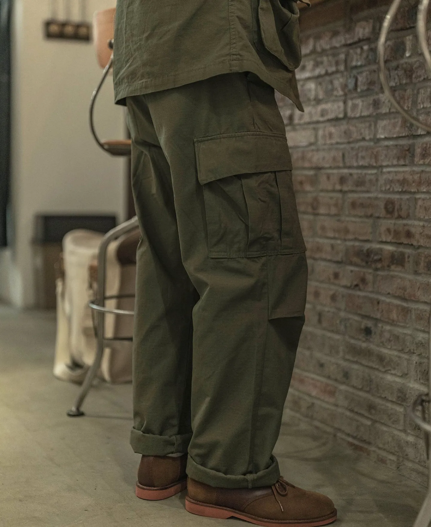 Bronson Mfg US Army 5th Model Tropical Jungle Fatigue Pants> Pants & Trousers