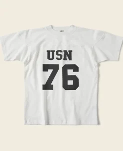 Bronson Mfg US Naval Football T-Shirt -> Short Sleeve T-Shirts|Graphic T-Shirts