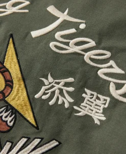 Bronson Mfg USAAF 14th Air Force Flying Tigers Embroidery Jacket><noscript><img width=