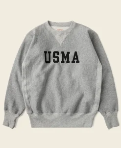 Bronson Mfg USMA Reverse Weave Sweatshirt> Sweatshirts & Hoodies
