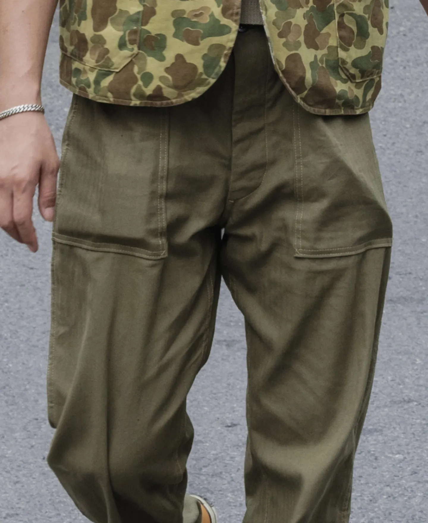 Bronson Mfg USMC P-41 HBT Utility Fatigue Trousers> Pants & Trousers