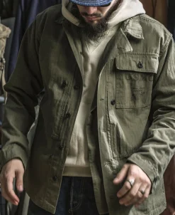 Bronson Mfg USMC P-44 HBT Utility Jacket><noscript><img width=