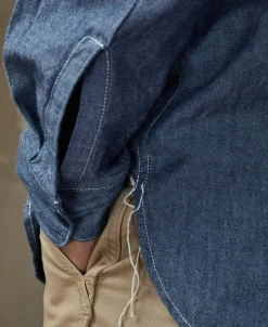 Bronson Mfg U.S.N. Chambray Shirt><noscript><img width=