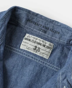 Bronson Mfg U.S.N. Chambray Shirt><noscript><img width=