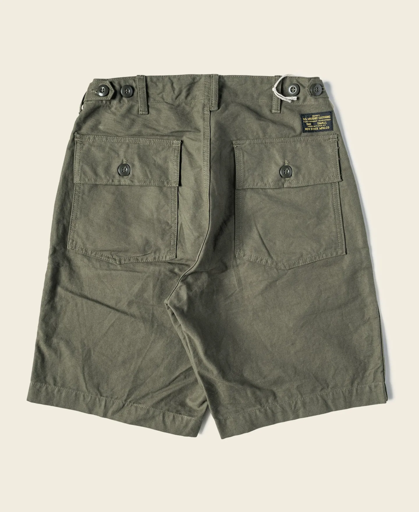 Bronson Mfg Vietnam War OG-107 Fatigue Utility Shorts -> Shorts