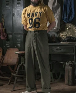 Bronson Mfg Vietnam War OG-107 Utility Fatigue Pants><noscript><img width=