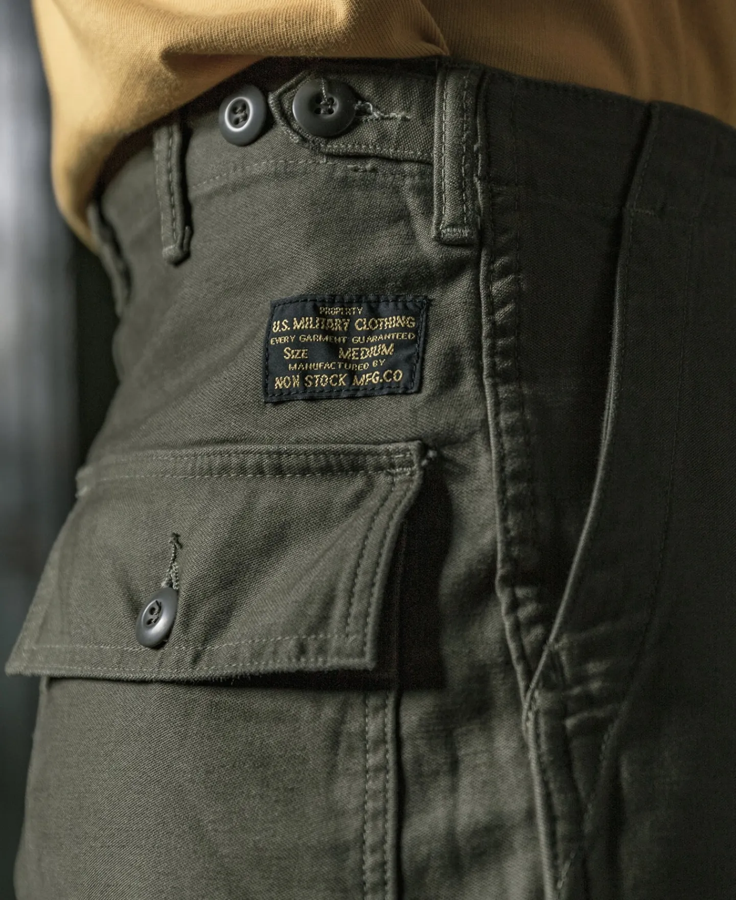 Bronson Mfg Vietnam War OG-107 Utility Fatigue Pants> Pants & Trousers
