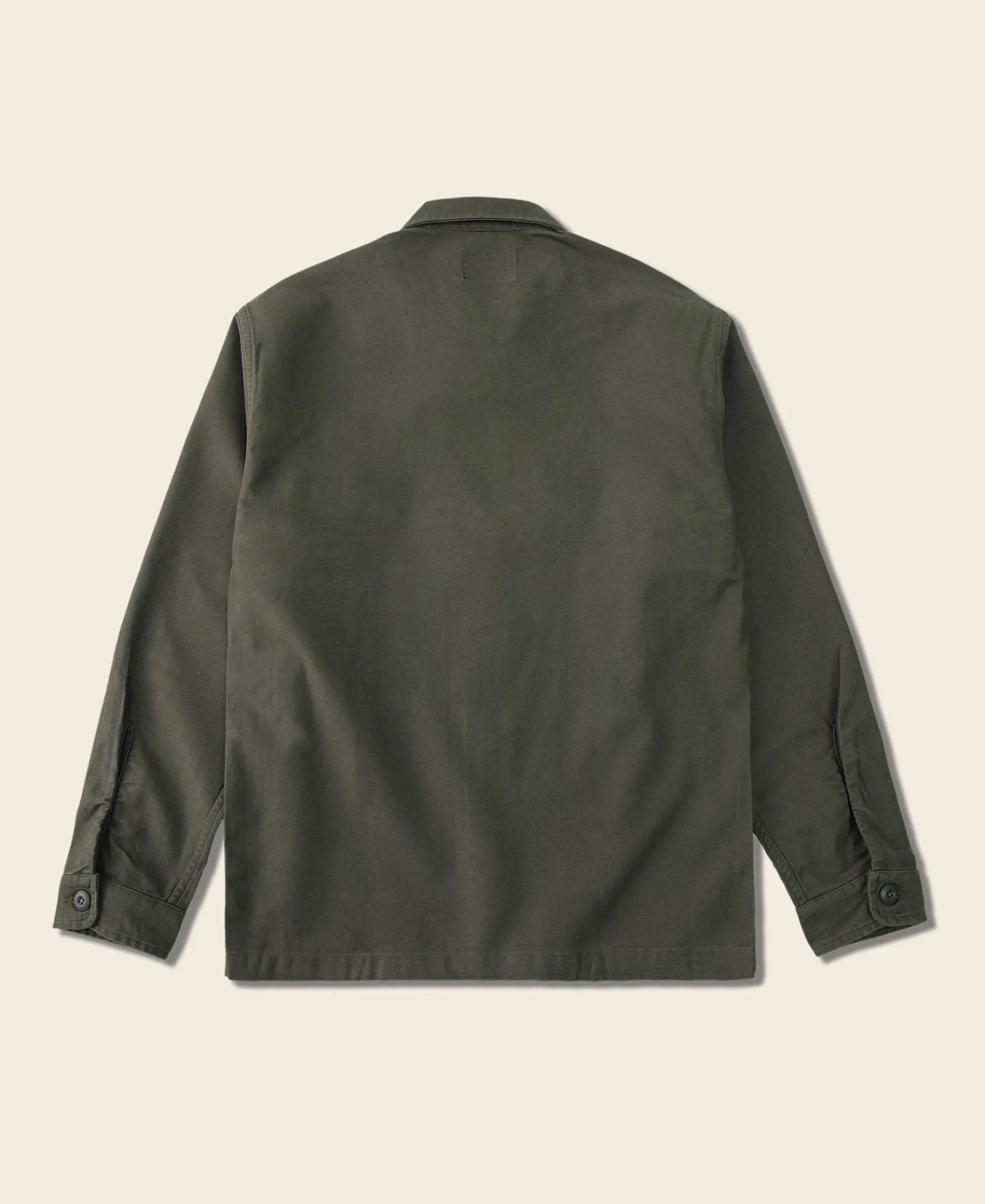 Bronson Mfg Vietnam War US Army OG-107 Fatigue Utility Shirt - Plain> Long Sleeve Shirts