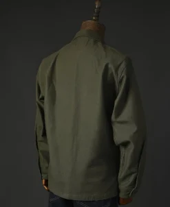 Bronson Mfg Vietnam War US Army OG-107 Fatigue Utility Shirt - Plain><noscript><img width=