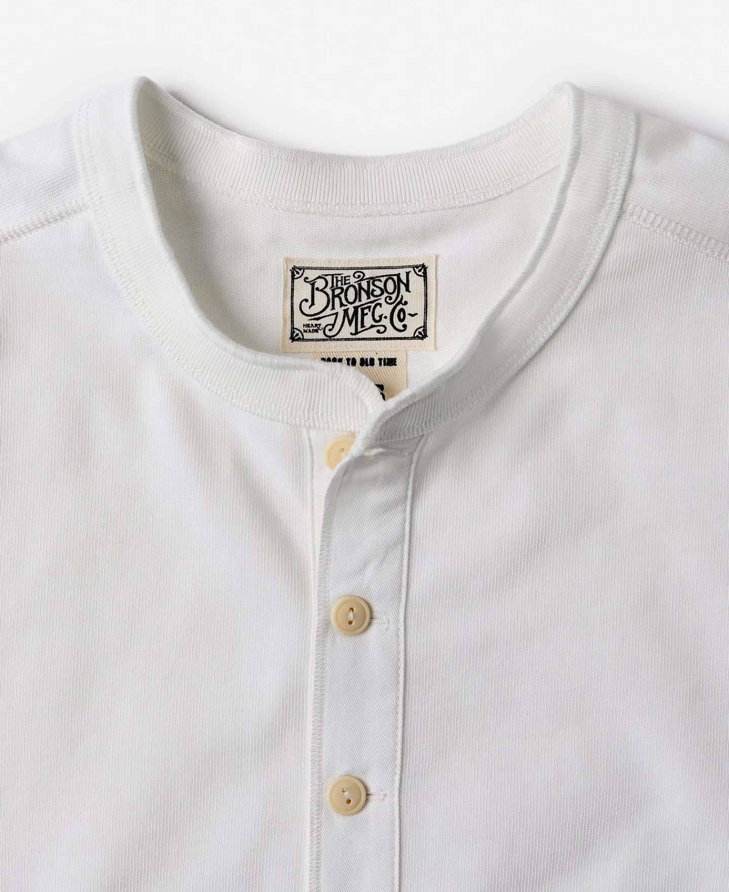 Bronson Mfg Vintage Long Sleeve Henley Shirt -> Long Sleeve T-Shirts|Henleys