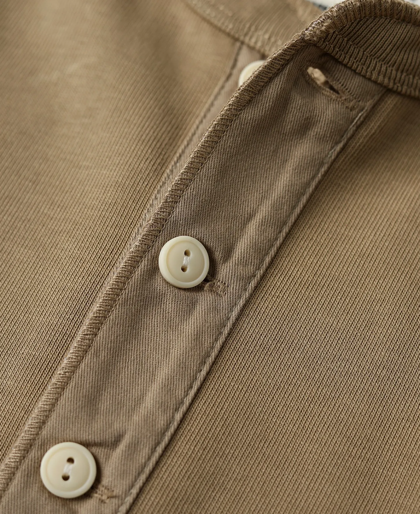 Bronson Mfg Vintage Long Sleeve Henley Shirt -> Long Sleeve T-Shirts|Henleys