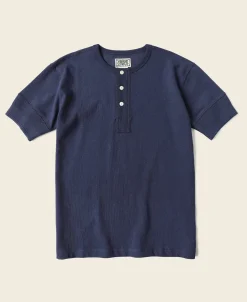 Bronson Mfg Vintage Short Sleeve Henley T-Shirt -> Short Sleeve T-Shirts|Henleys