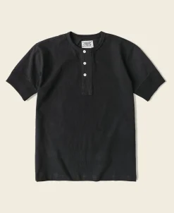 Bronson Mfg Vintage Short Sleeve Henley T-Shirt -> Short Sleeve T-Shirts|Henleys