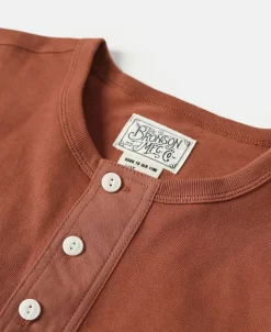 Bronson Mfg Vintage Short Sleeve Henley T-Shirt -><noscript><img width=