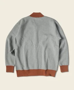 Bronson Mfg Waffle Cotton Full-Zip Track Jacket -> Jackets & Coats