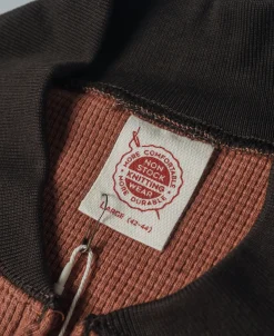 Bronson Mfg Waffle Cotton Full-Zip Track Jacket -><noscript><img width=
