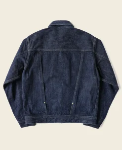 Bronson Mfg WWII Simplified Model Cowboy Selvedge Denim Jacket> Denim Jackets|Jackets & Coats