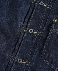 Bronson Mfg WWII Simplified Model Cowboy Selvedge Denim Jacket><noscript><img width=