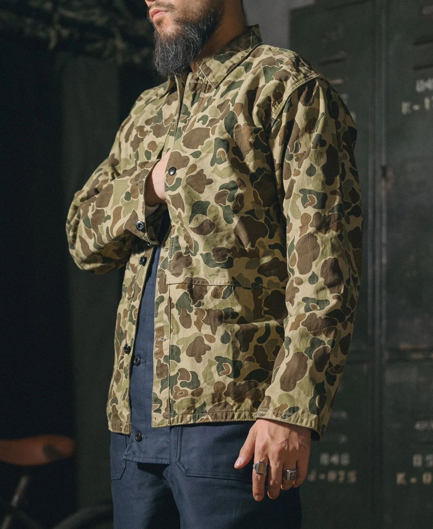 Bronson Mfg WWII USMC Type P-44 HBT Duck Hunter Jacket> Jackets & Coats