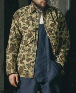Bronson Mfg WWII USMC Type P-44 HBT Duck Hunter Jacket><noscript><img width=